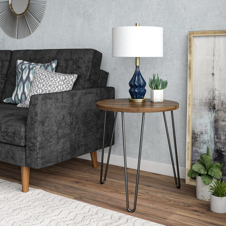 Dorel Home Owen Round End Table