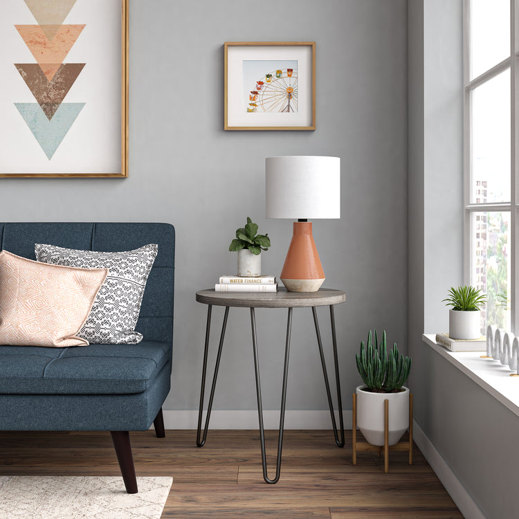 Dorel Home Owen Round End Table