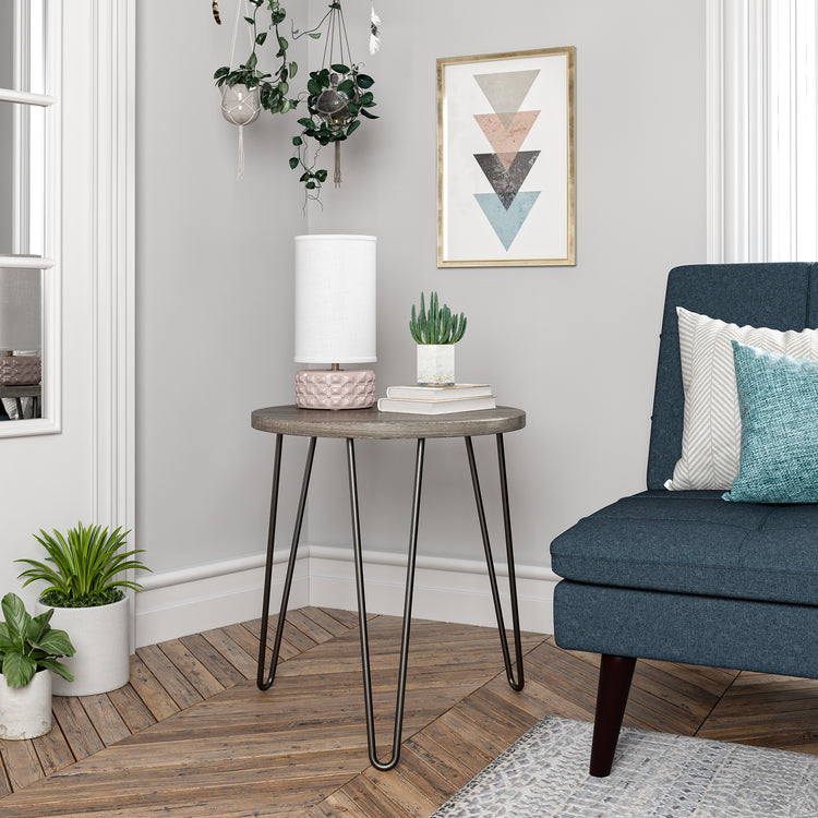 Dorel Home Owen Round End Table