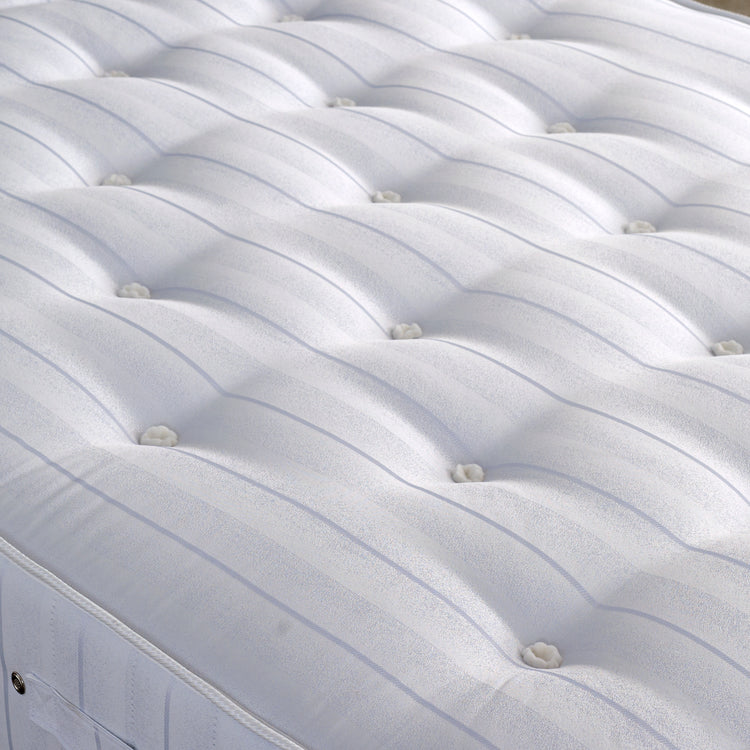 Super Orthopaedic Sprung Mattress Detail Close Up-Better Bed Company 