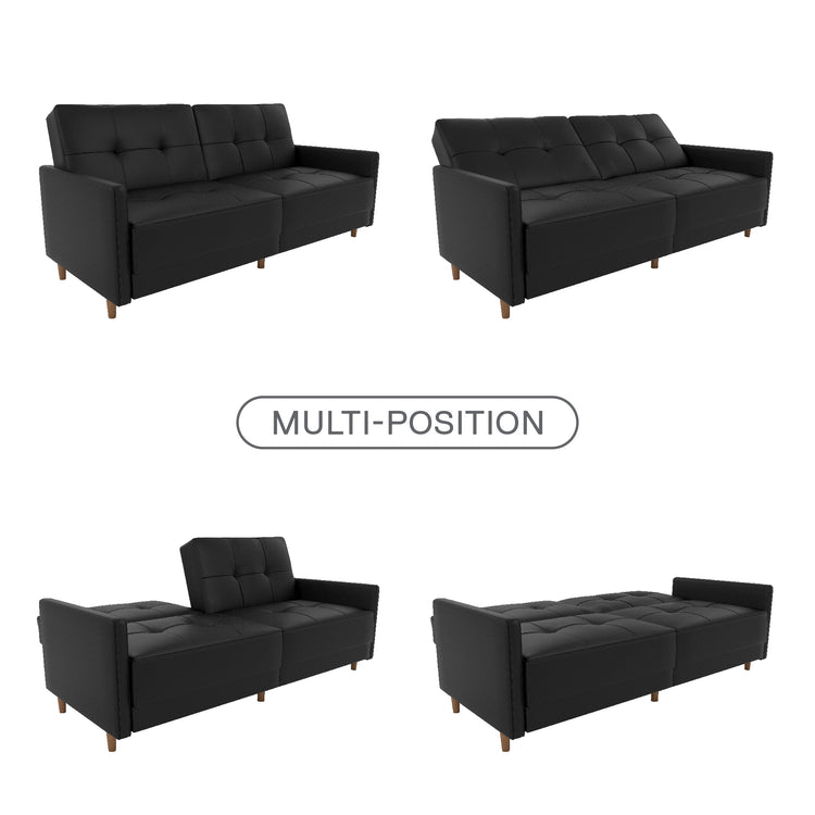 Dorel Home Andora Sprung Sofa Bed Positions-Better Bed Company 
