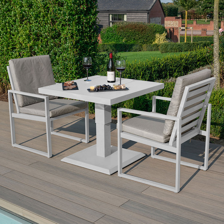 Maze Amalfi 3 Piece Bistro Set with Rising Table