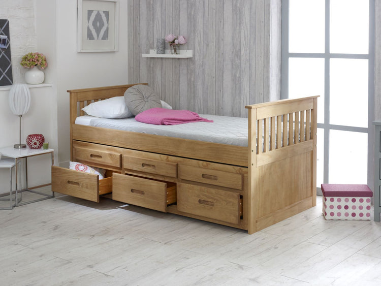 Better Captains Bed With Underbed And Storage