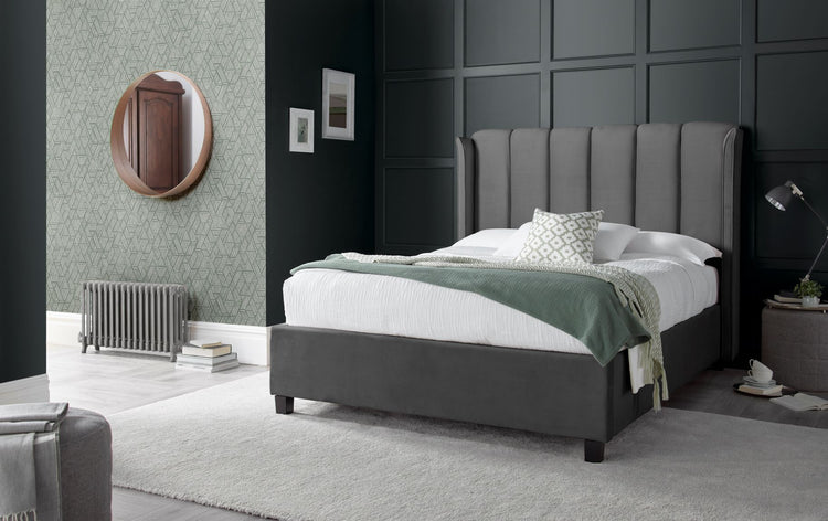 Bedmaster Aurora Velvet Ottoman Storage Bed-Better Bed Company