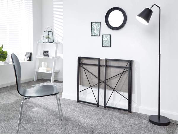 GFW Bramwell Folding Desk Concrete
