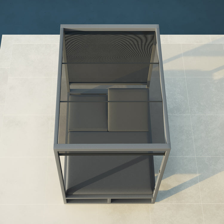 Maze Allure Cabana Double Sunlounger