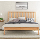 Flintshire Furniture Rowley Solid Smoked Oak Bed Frame-Better Bed Company 
