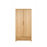 Julian Bowen Curve 2 Door 1 Draw Wardrobe
