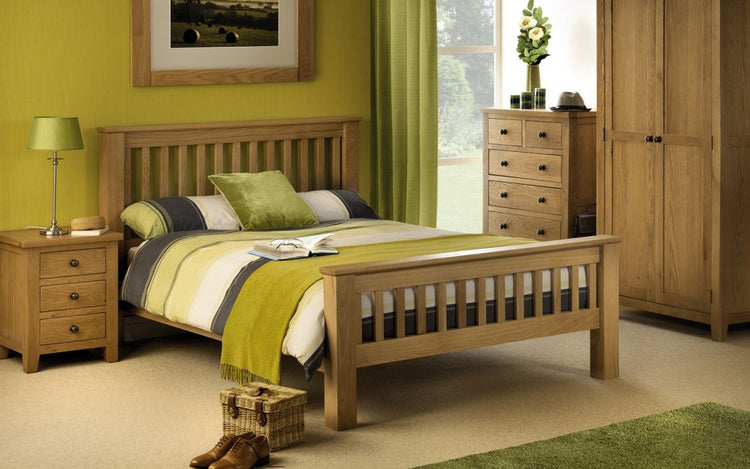 Julian Bowen Marlborough Oak 4+2 Drawer Chest