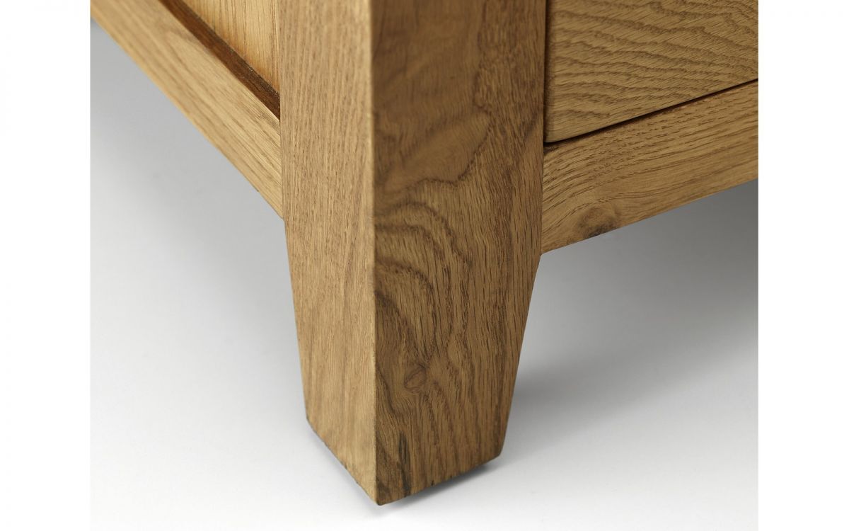Julian Bowen Marlborough Oak 4 Drawer Chest