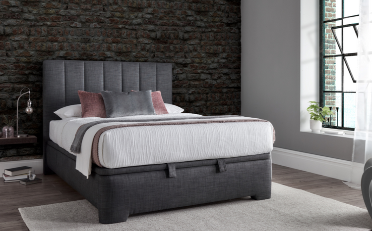 Kaydian Medburn Slate Ottoman Bed Frame