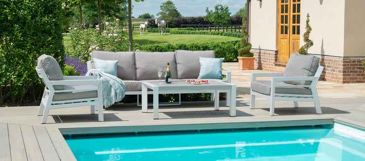 Maze New York 3 Seat Sofa Set