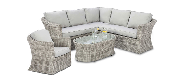 Maze Oxford Small Corner Group with Chair