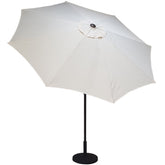 Signature Weave Parasol 2.5m Beige-Better Bed Company 