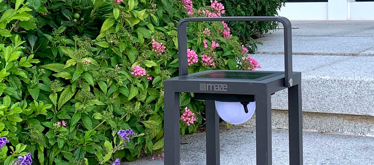 Maze Quad Small Solar Light
