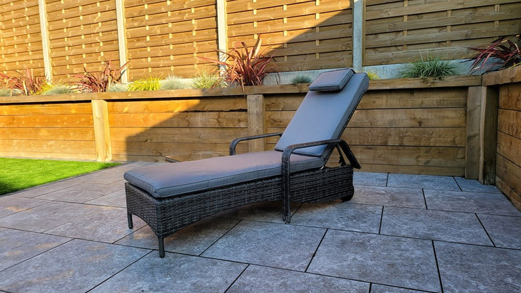 Signature Weave Savannah Sunbeds Grey-Better Bed Company 