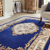 Origins Shensi Navy Rug-Better Bed Company