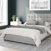 Better Cheshire Silver Grey Ottoman Bed-Better Bed Company
