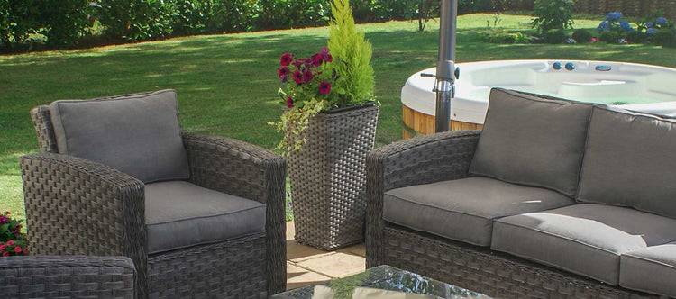 Maze Victoria 3 Seat Rattan Sofa Set