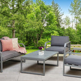 Signature Weave Alarna 4 Seat Sofa Set
