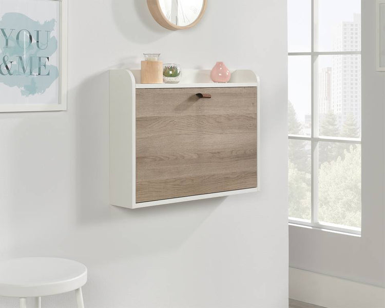 Teknik Avon Leather Handled Wall Desk