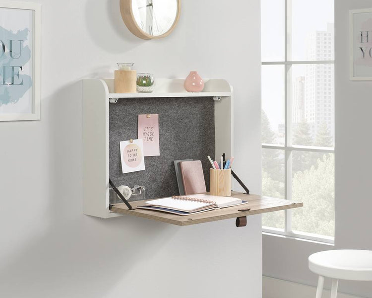 Teknik Avon Leather Handled Wall Desk