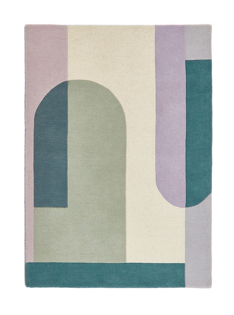 Origins Bauhaus Graphic 1 Rug Framed-Better Bed Company 