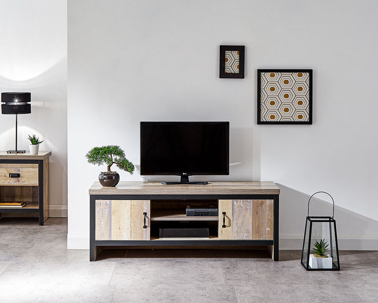 GFW Boston 2 Drawer TV Unit