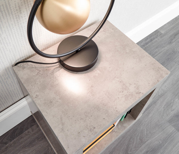 GFW Bloc Cube Side Table Top Detail-Better Bed Company 