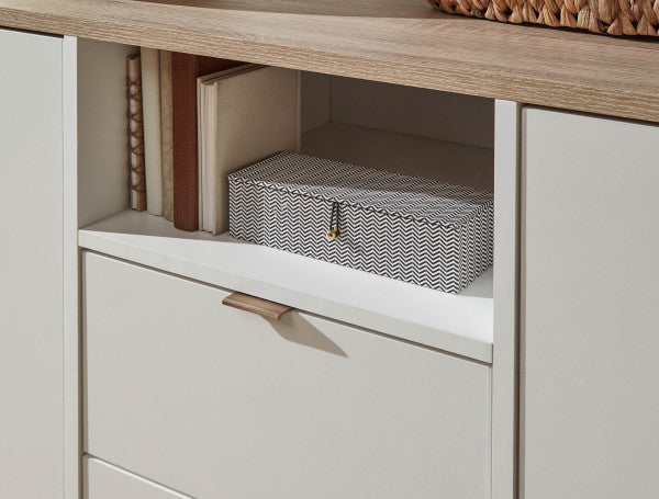 GFW Alma Large Sideboard Shelving Close Up-Better Bed Company 