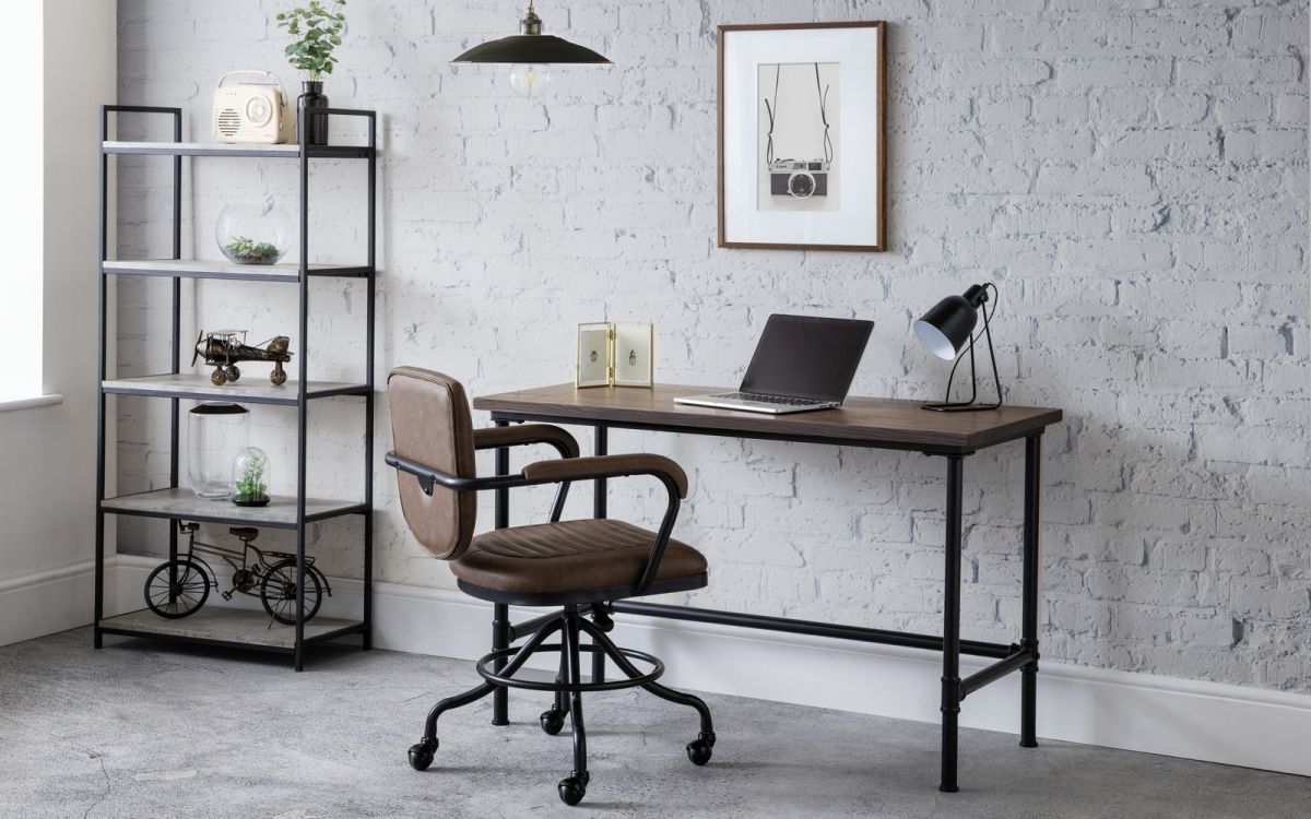 Julian Bowen Carnegie Pipe Desk