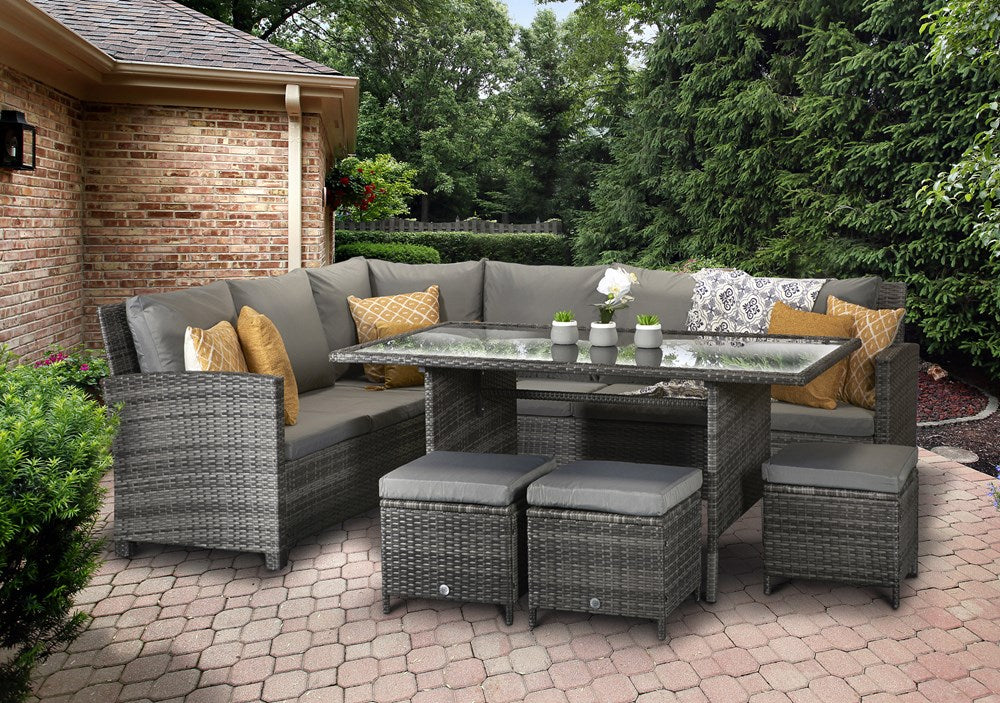 Signature Weave Charlotte Corner Dining-Better Bed Company 