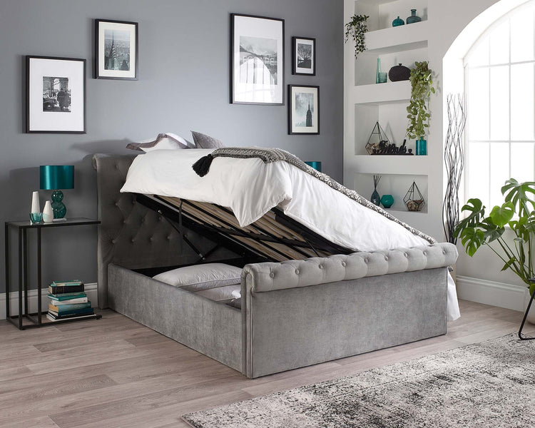 Aspire Furniture Chesterfield Ottoman Bed