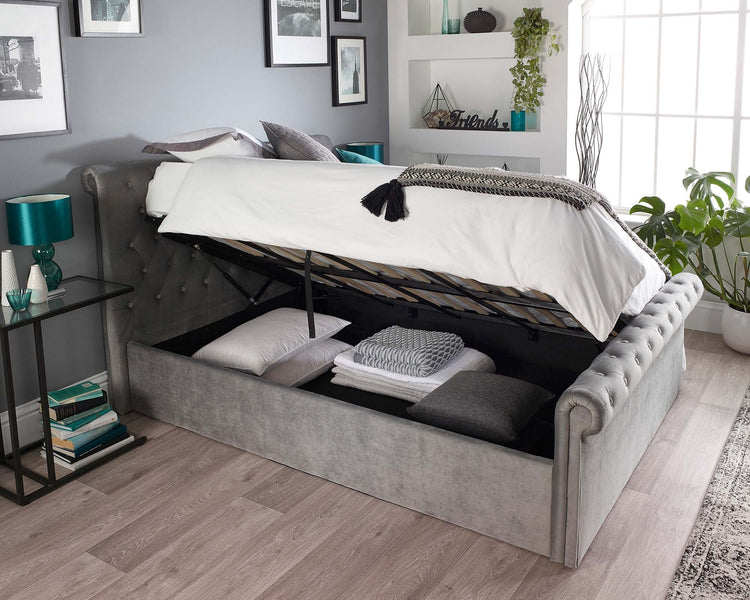 Aspire Furniture Chesterfield Ottoman Bed