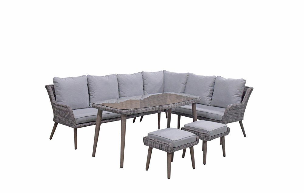 Signature Weave Danielle Corner Sofa Dining-Better Bed Company 