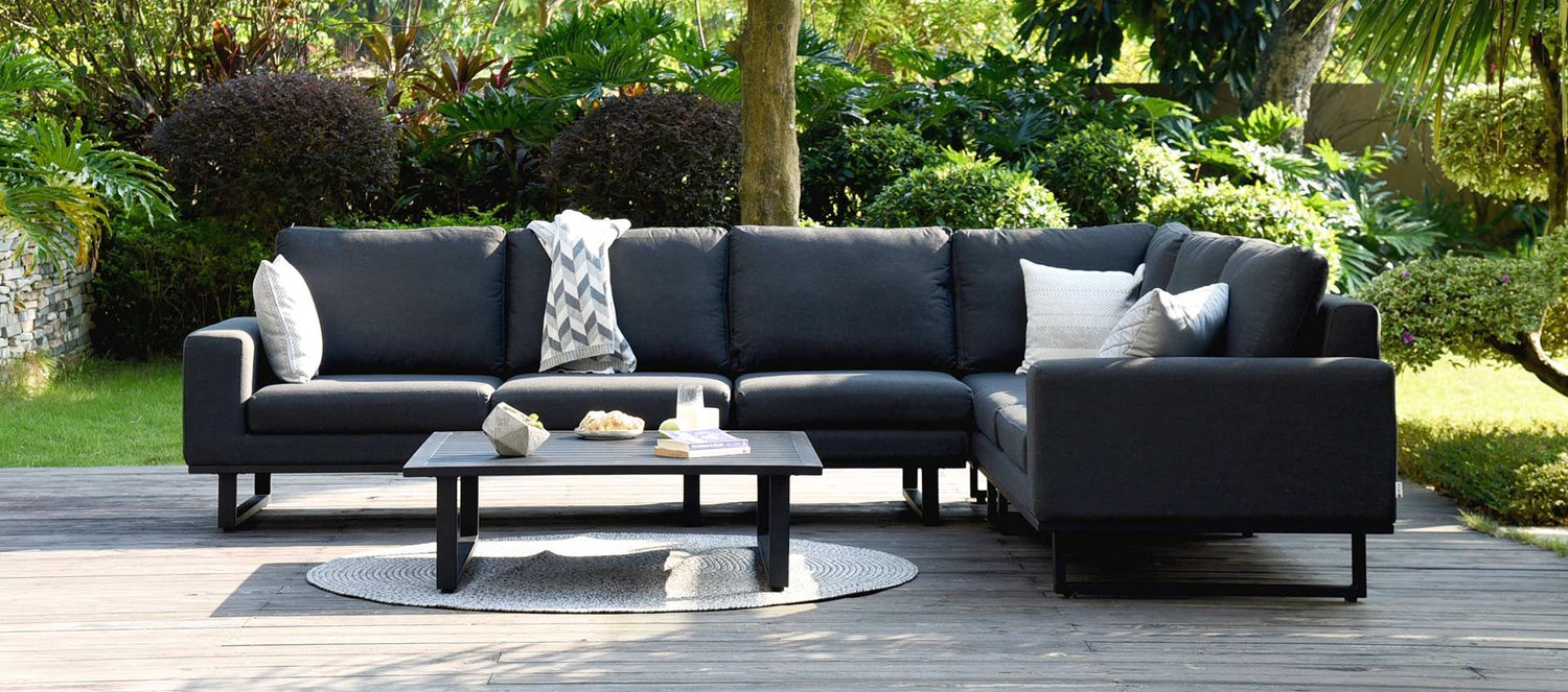 Maze Rattan Ethos Large Corner Sofa Group
