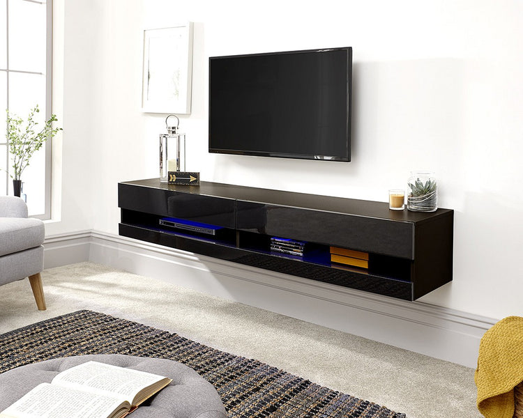 GFW Galicia Wall Mounted TV Unit