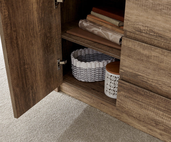 GFW Canyon oak Multi Unit Hinge Close Up-Better Bed Company 