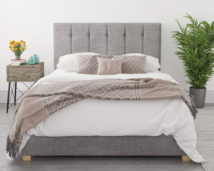 Better Cheshire Dusk Grey Ottoman Bed