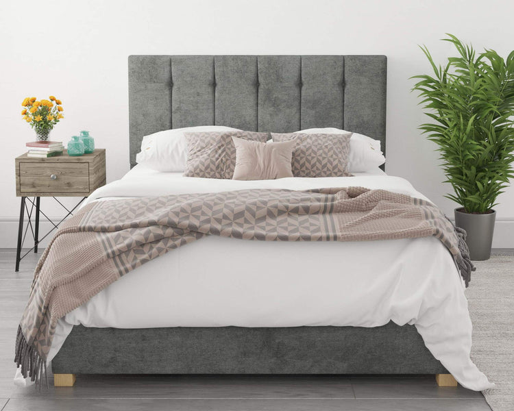 Better Bromley Granit Black Ottoman Bed