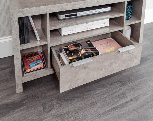 GFW Bloc Corner TV Unit Inside Drawer-Better Bed Company 