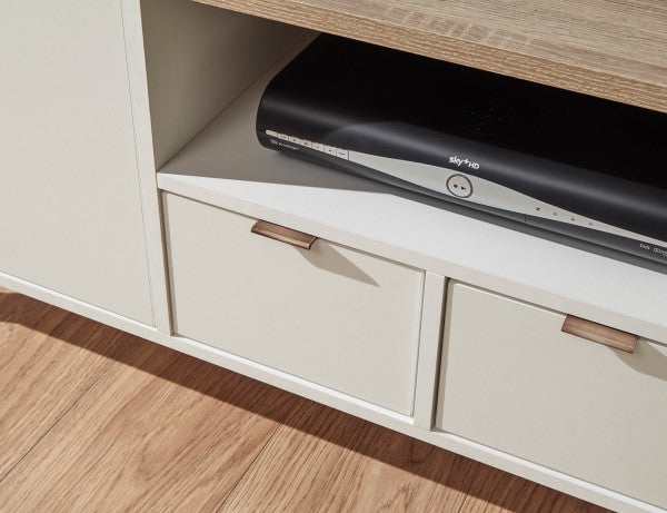 GFW Alma Small TV Unit Top Of Shelf Close Up-Better Bed Company 