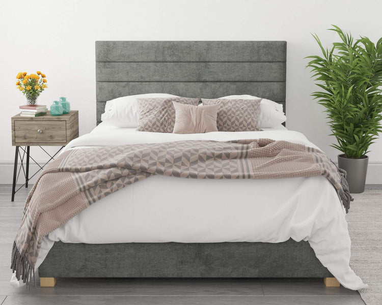 Better London Granit Black Ottoman Bed