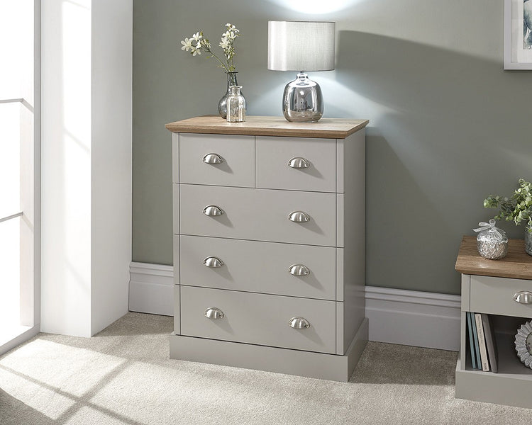 GFW Kendal 2 + 3 Drawer Chest