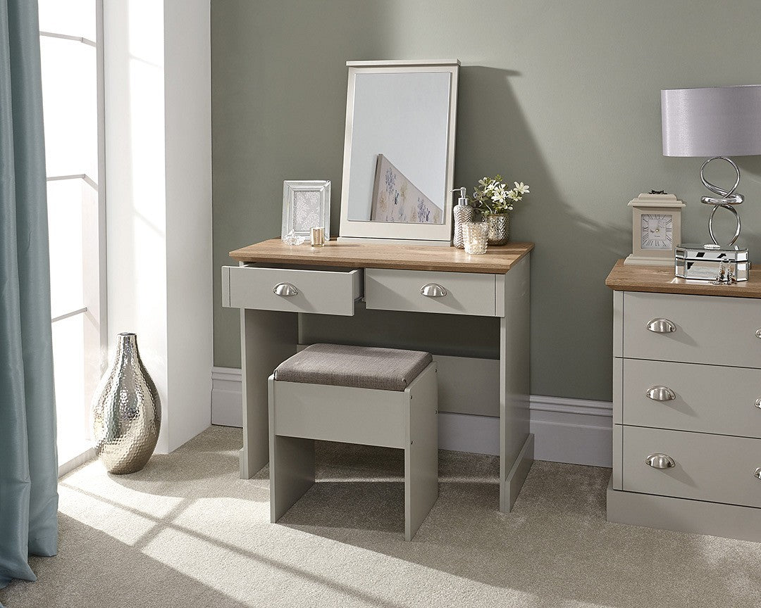 GFW Kendal Dressing Table With Stool