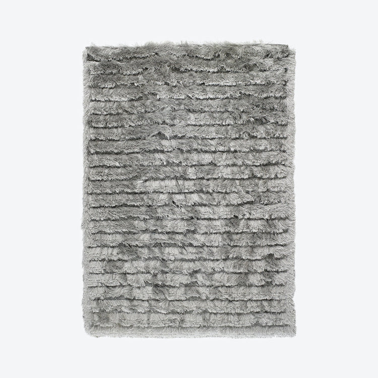 Origins Carved Glamour Rug Silver