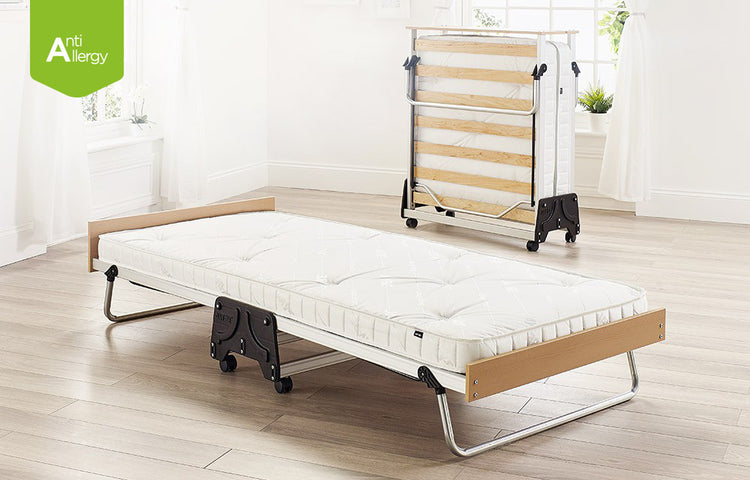 Jay-Be J-Bed Folding Bed with Anti-Allergy Micro e-Pocket Sprung Mattress