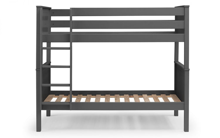 Julian Bowen Maine Bunk Bed Anthracite