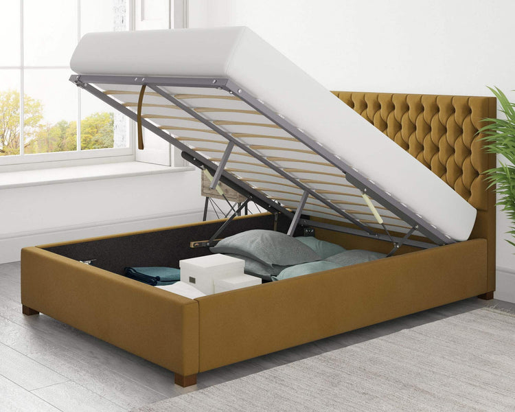 Better Nighty Night Yellow Ottoman Bed