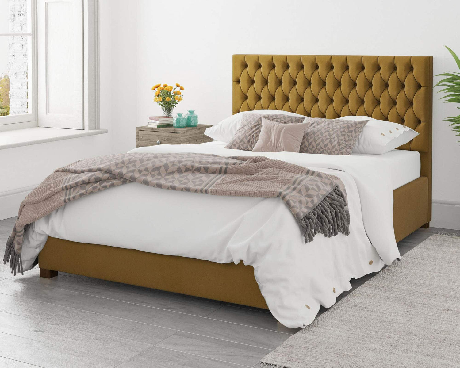 Better Nighty Night Yellow Ottoman Bed
